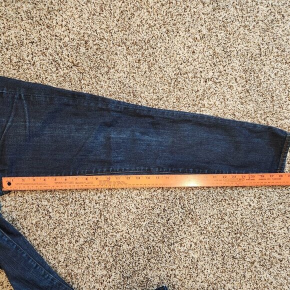 J.Crew Women’s Toothpick Skinny Jeans Size 32X28 Dark Wash Denim Low Rise Sexy - Picture 7 of 7